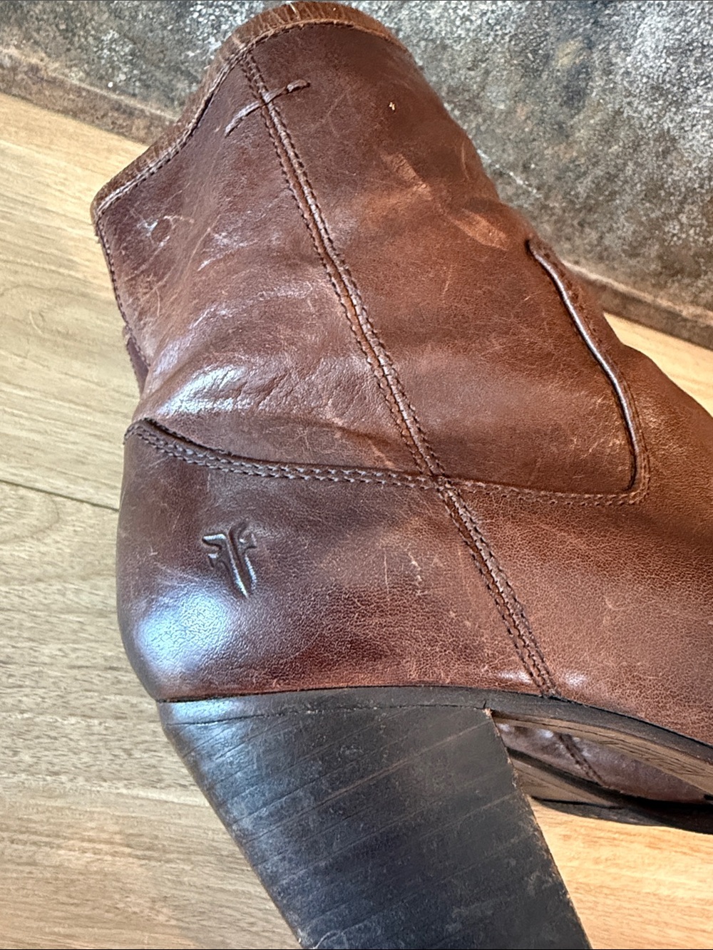 Frye patty artisan zip up ankle boots - Picture 15 of 16